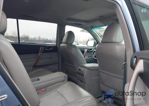 2010 Toyota Highlander Limited V6 z USA, uszkodzony, nr VIN 5TDDK3EH7AS015587